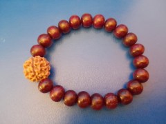 21 sandalo rojo 1 rudraksha (Small)